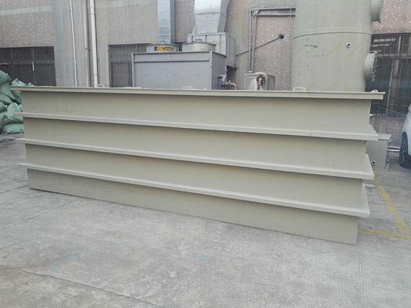 电镀槽车间制作现场